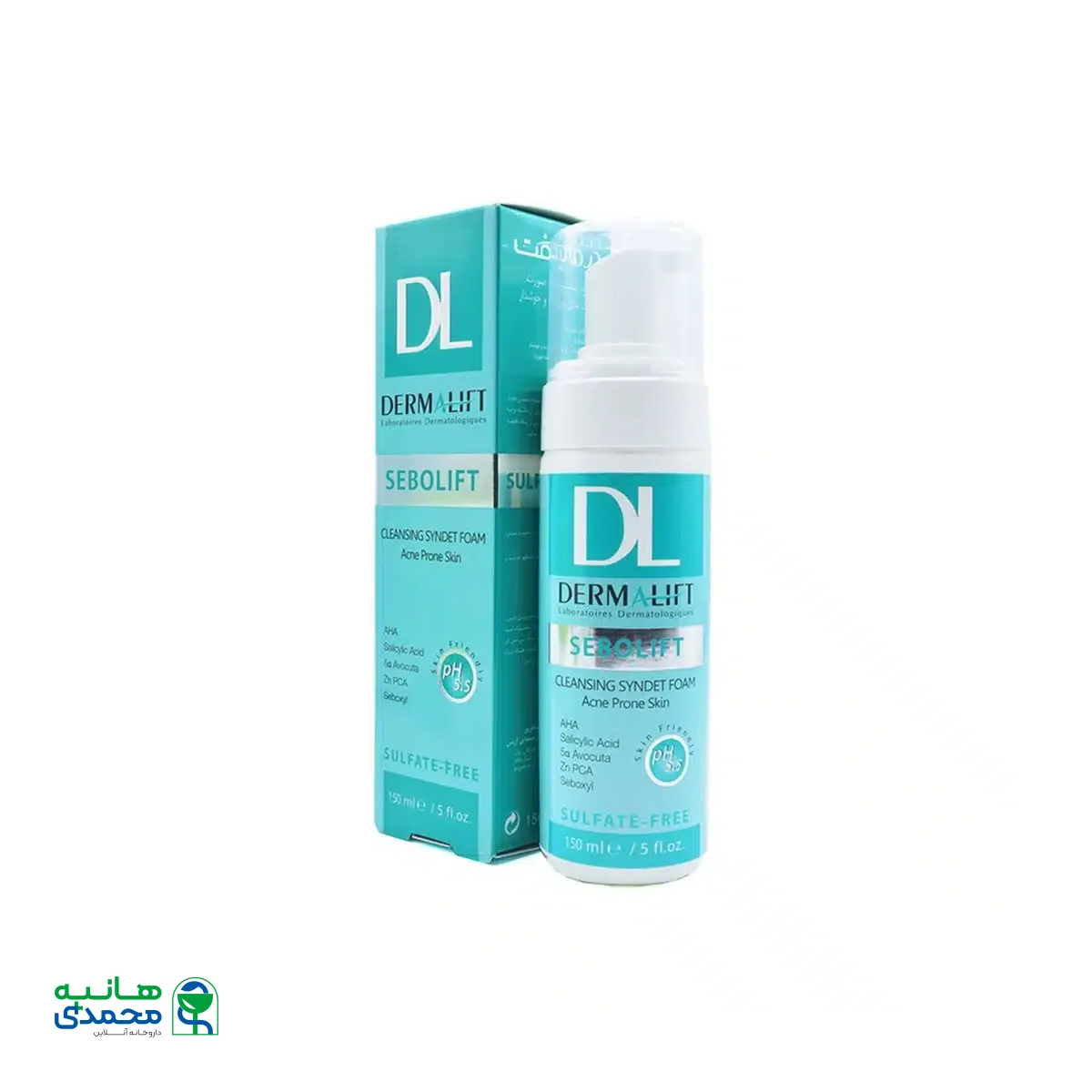 فوم شستشوی صورت سبولیفت درمالیفت ۱۵۰ میلی لیتر