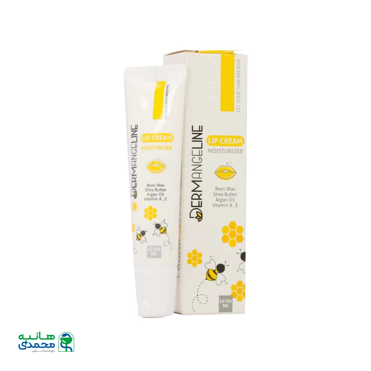 کرم مرطوب کننده لب درم انجلین