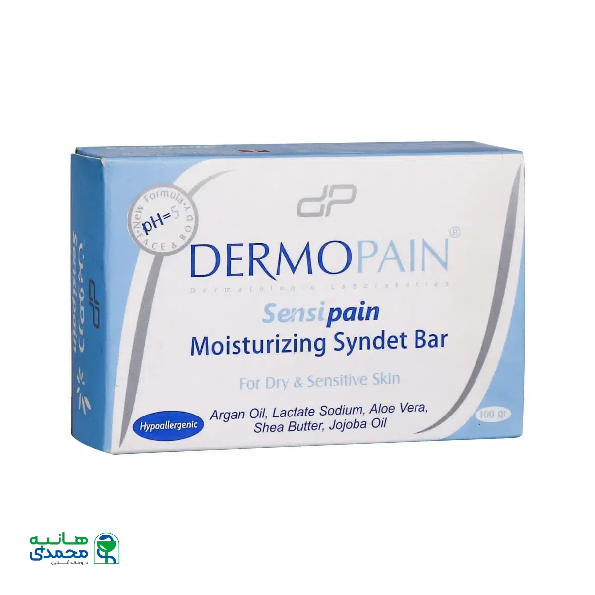 پن مرطوب کننده سنسی پن درموپن پوست خشک و حساس 100 گرم