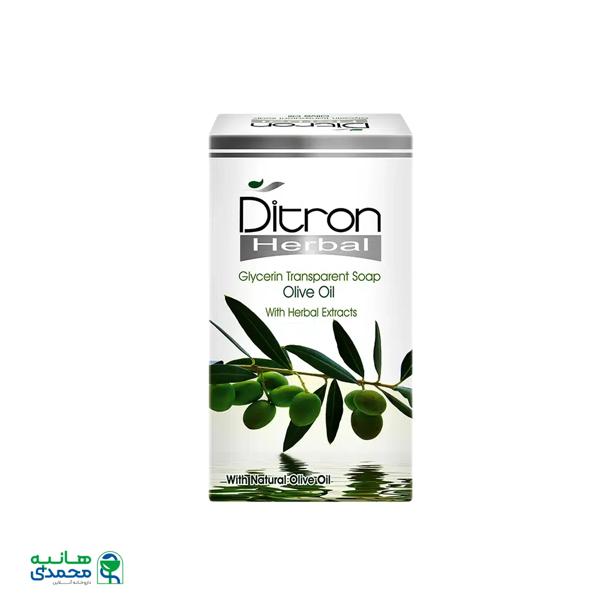 صابون گلیسیرینه زیتون دیترون مناسب پوست های خشک و خیلی خشک ۱۲۵ گرم
