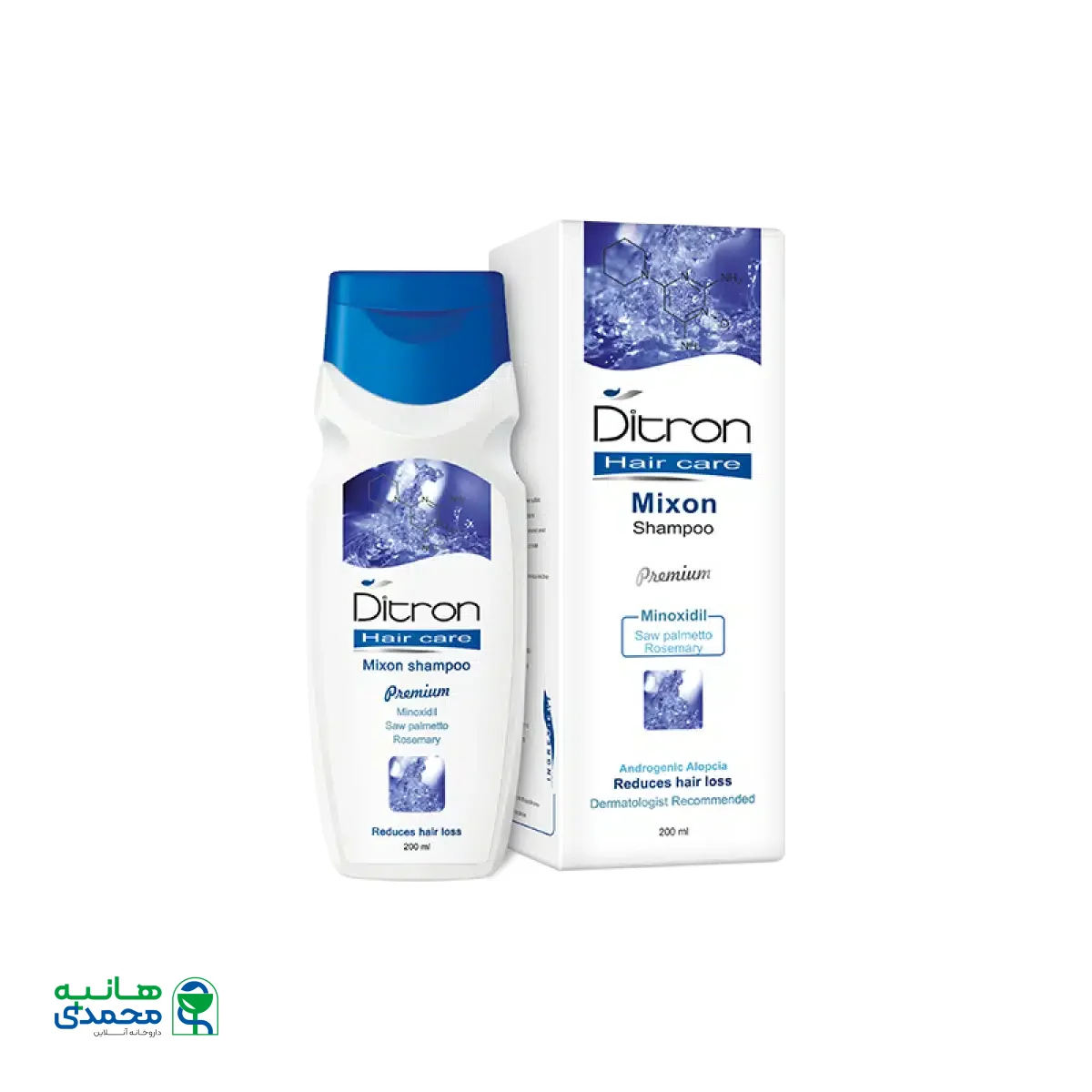 شامپو میکسون دیترون ۲۰۰ میلی لیتر