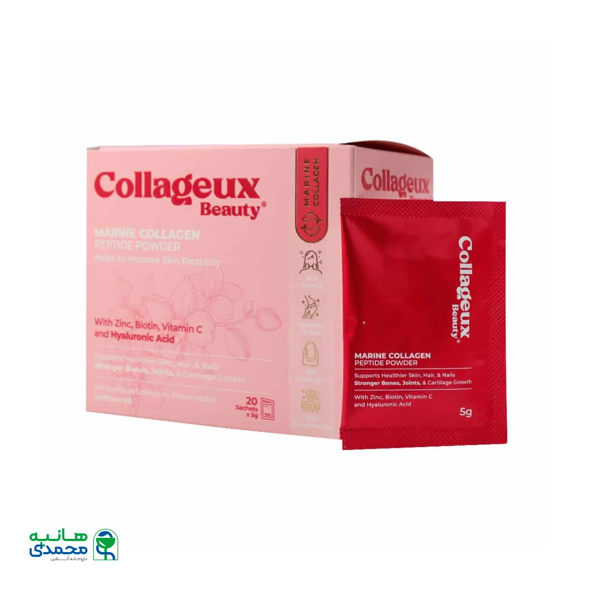 ساشه کلاژوکس بیوتی دنیا دارو سپهر