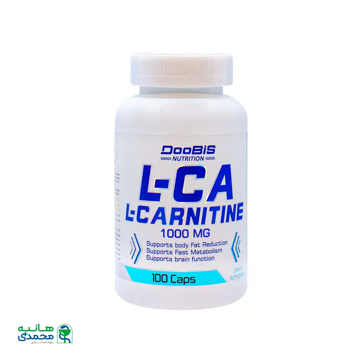 کپسول ال کارنیتین 1000 میلی گرم دوبیس 100 عدد