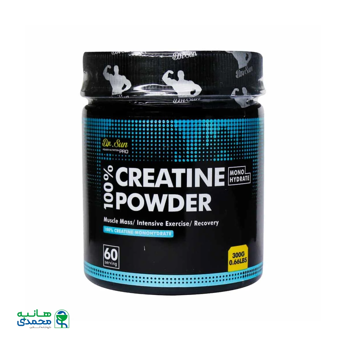 پودر کراتین مونوهیدرات دکتر سان