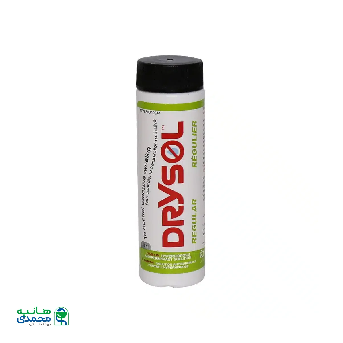 ضد تعریق مخصوص پوست حساس رگولار درایسول 35 میلی لیتر