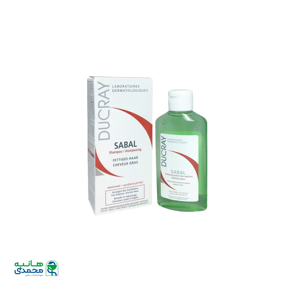 شامپو سابال دوکری مناسب موهای چرب ۲۰۰ میلی‌ لیتر