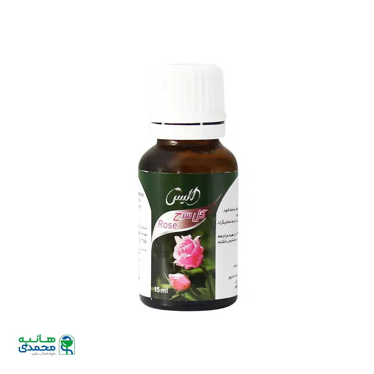 قطره گیاهی گل سرخ الیس 15 میلی لیتر