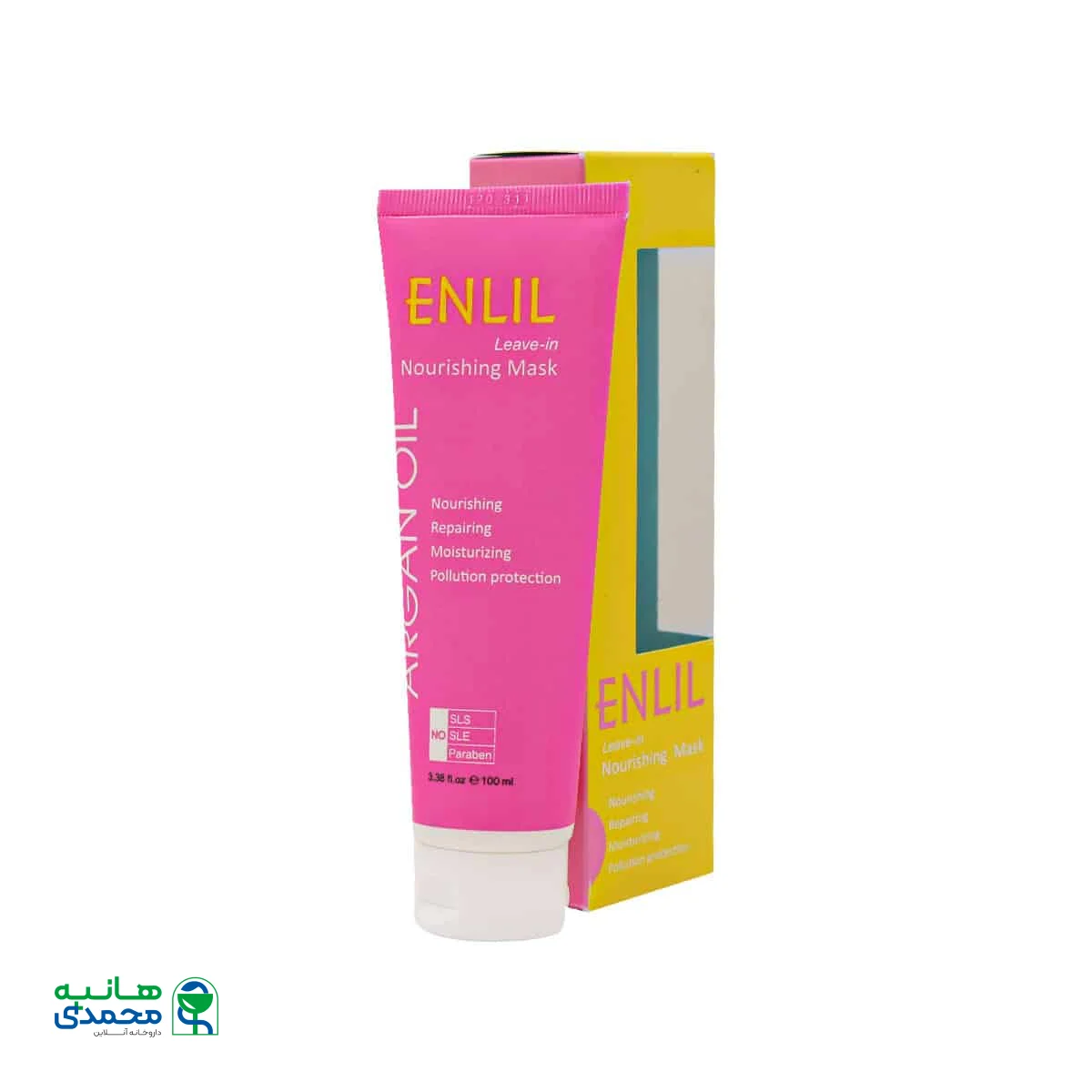 ماسک مو تقویت کننده روغن آرگان بدون آبکشی انلیل