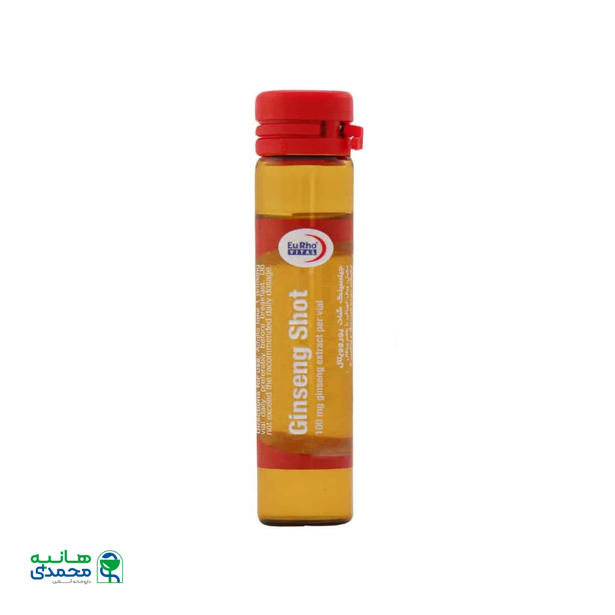 ویال خوراکی جینسینگ شات یوروویتال