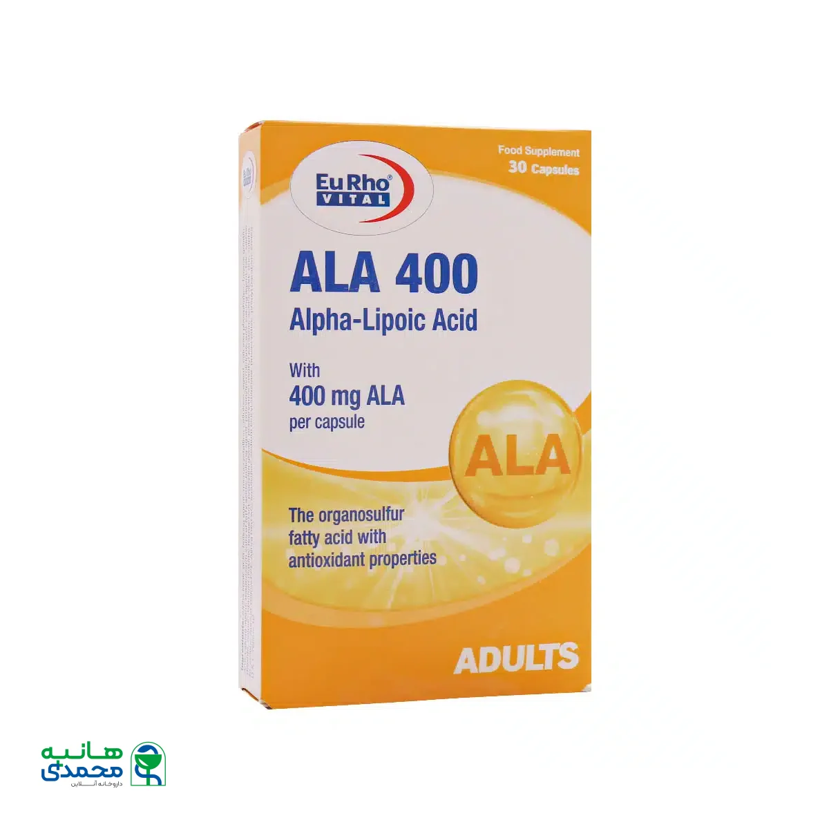 کپسول آ ال آ 400 یوروویتال 30 عدد