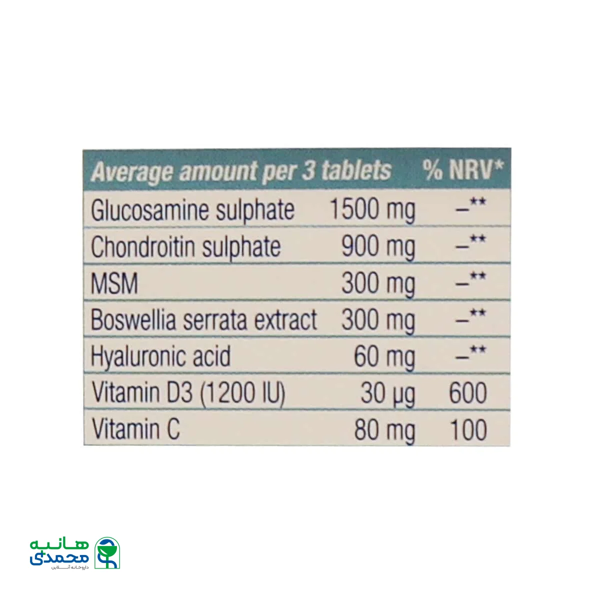 قرص فلکسی مکس یوروویتال