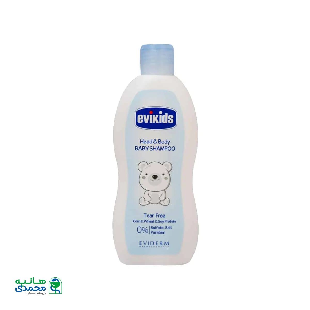 شامپو سر و بدن کودک اویکیدز اویدرم