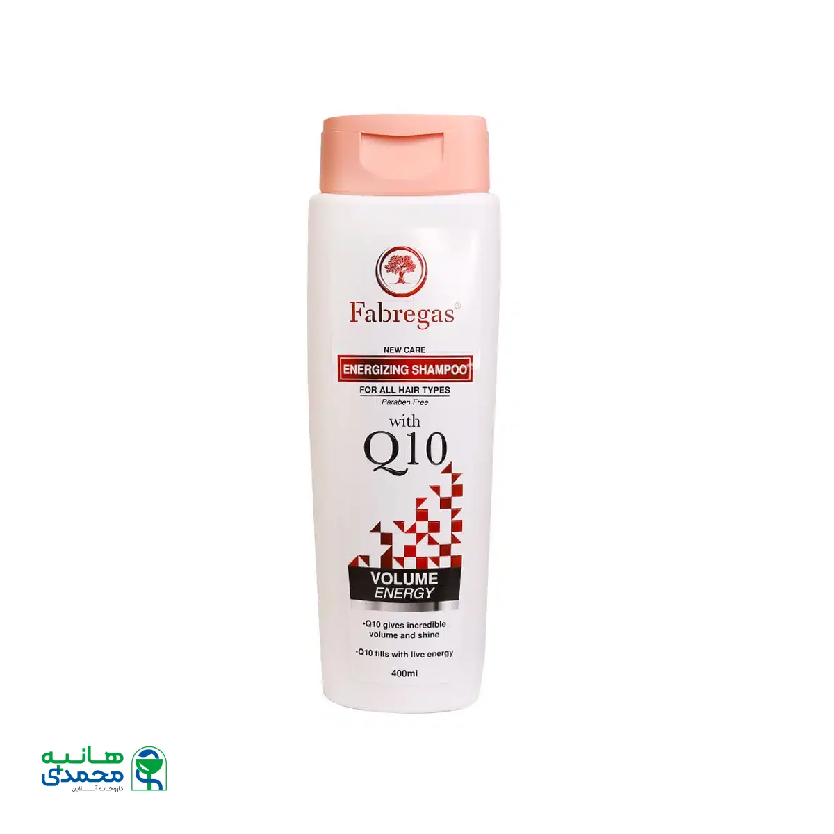 شامپو مو فابریگاس مدل Q10 حجم 400 میلی لیتر