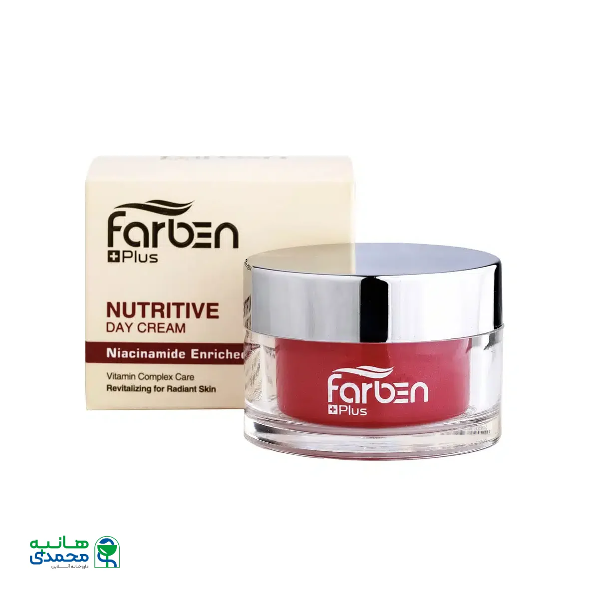 کرم روز حاوی نیاسین آمید فاربن پلاس 50 میلی لیتر