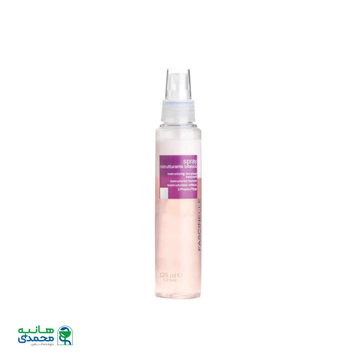 اسپری دوفاز ترمیم کننده مو فشینلی مدل Restructuring حجم 125 میلی لیتر