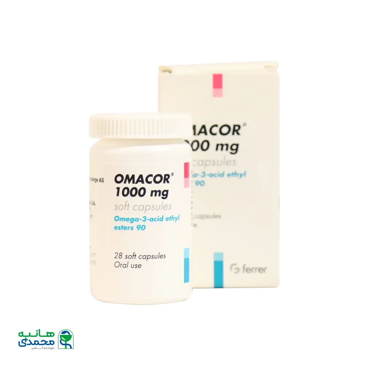 کپسول اوماکور 1000 میلی گرم فرر 28 عدد
