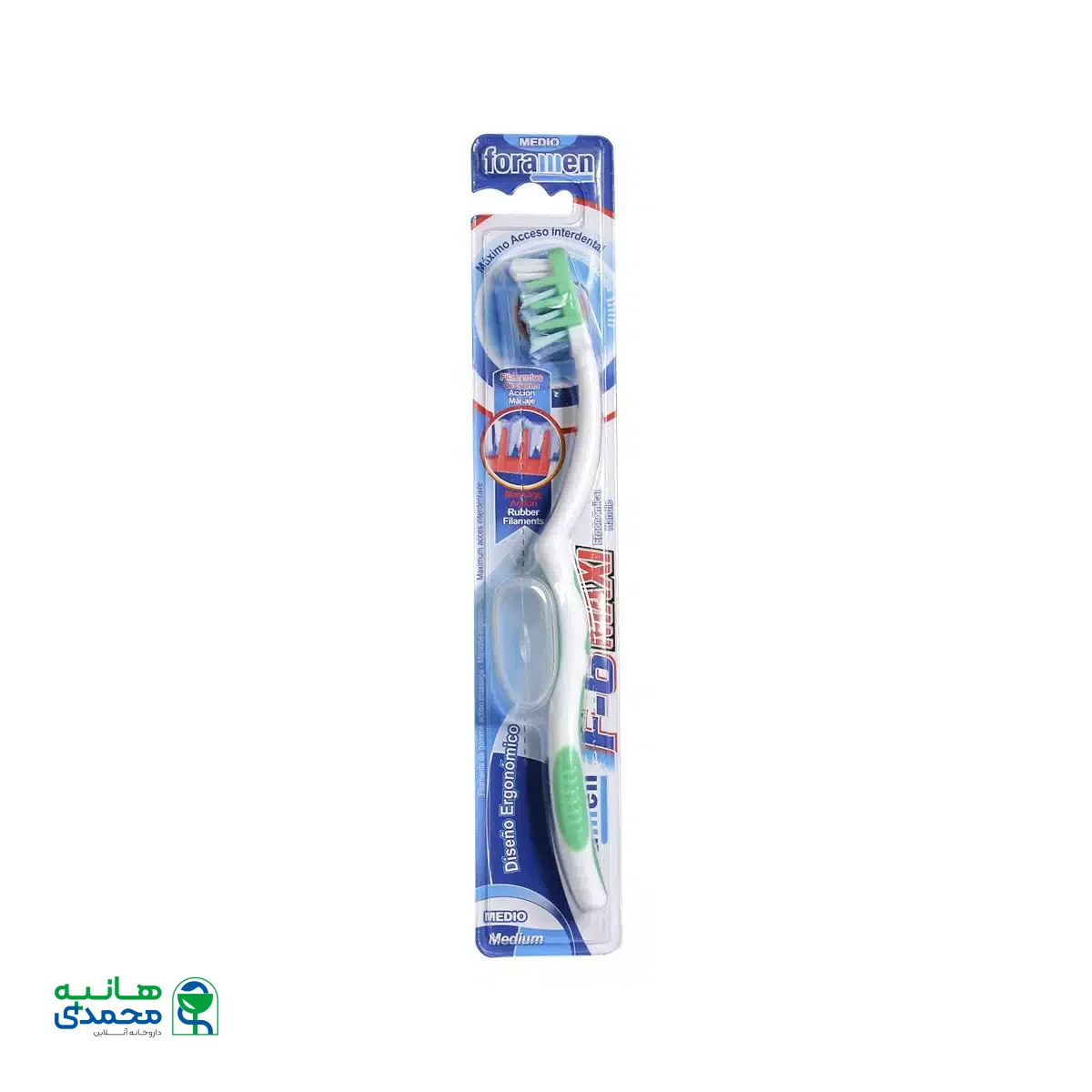 مسواک اف 6 ماکسی فورامن سایز متوسط