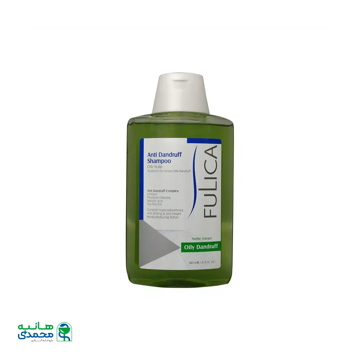 شامپو ضد شوره چرب فولیکا مناسب موهای چرب ۲۰۰ میلی لیتر