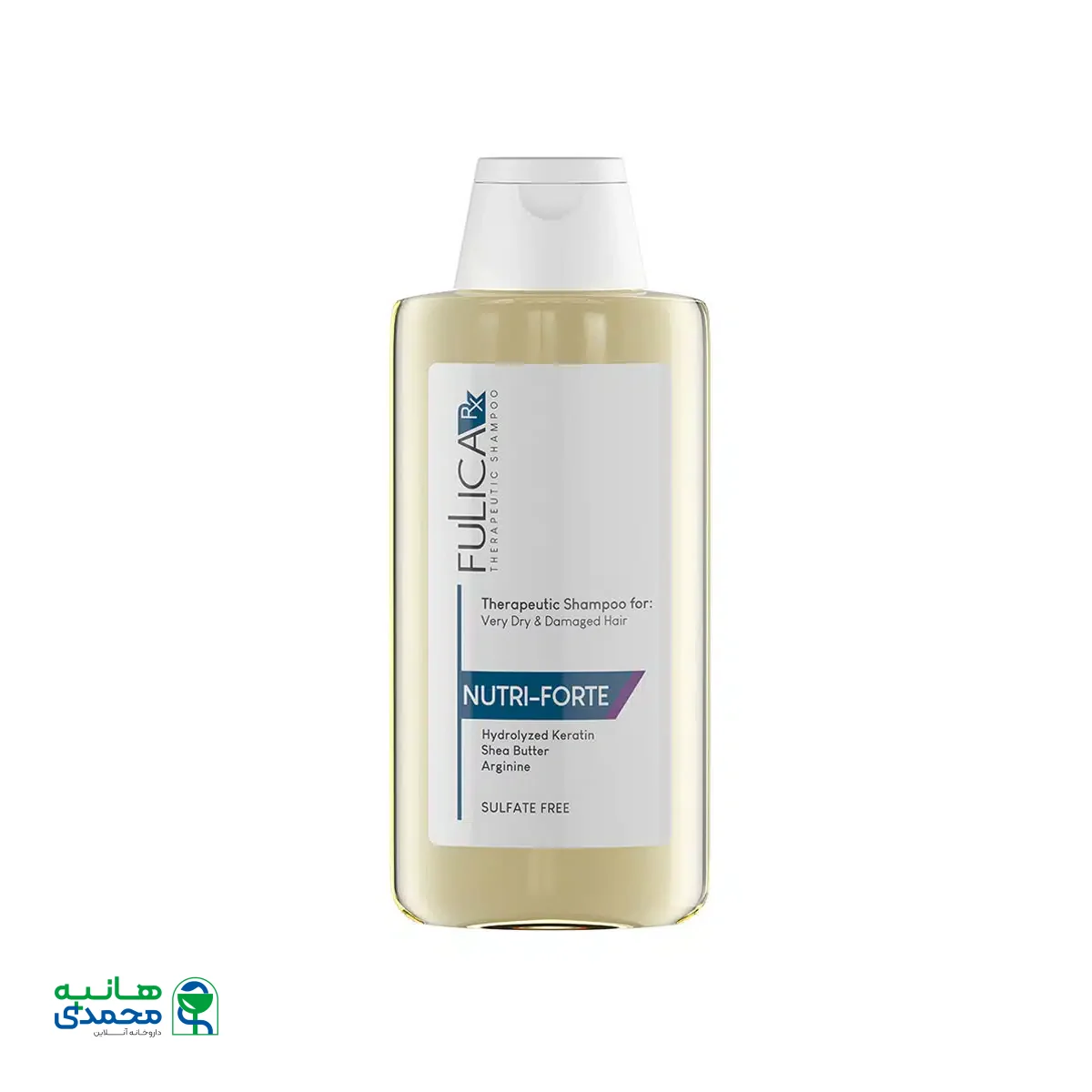 شامپو نوتری فورت فولیکا آر ایکس مناسب موی خشک و آسیب دیده 200 میلی لیتر