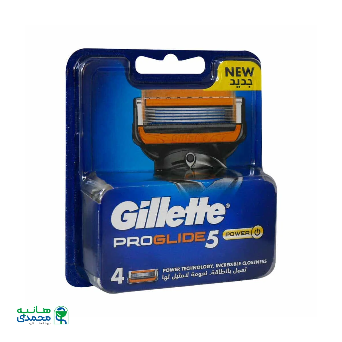 تیغ یدک فیوژن ژیلت پروگلاید پاور ۴ عددی