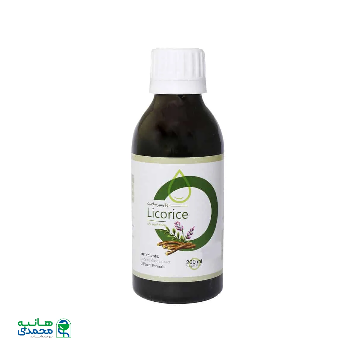شربت لیکوریش نهال سبز سلامت