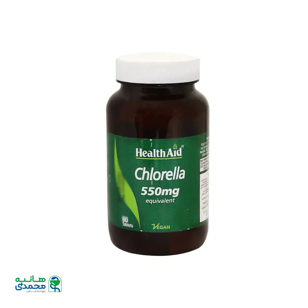 قرص کلرلا 550 میلی گرم هلث اید 60 عدد