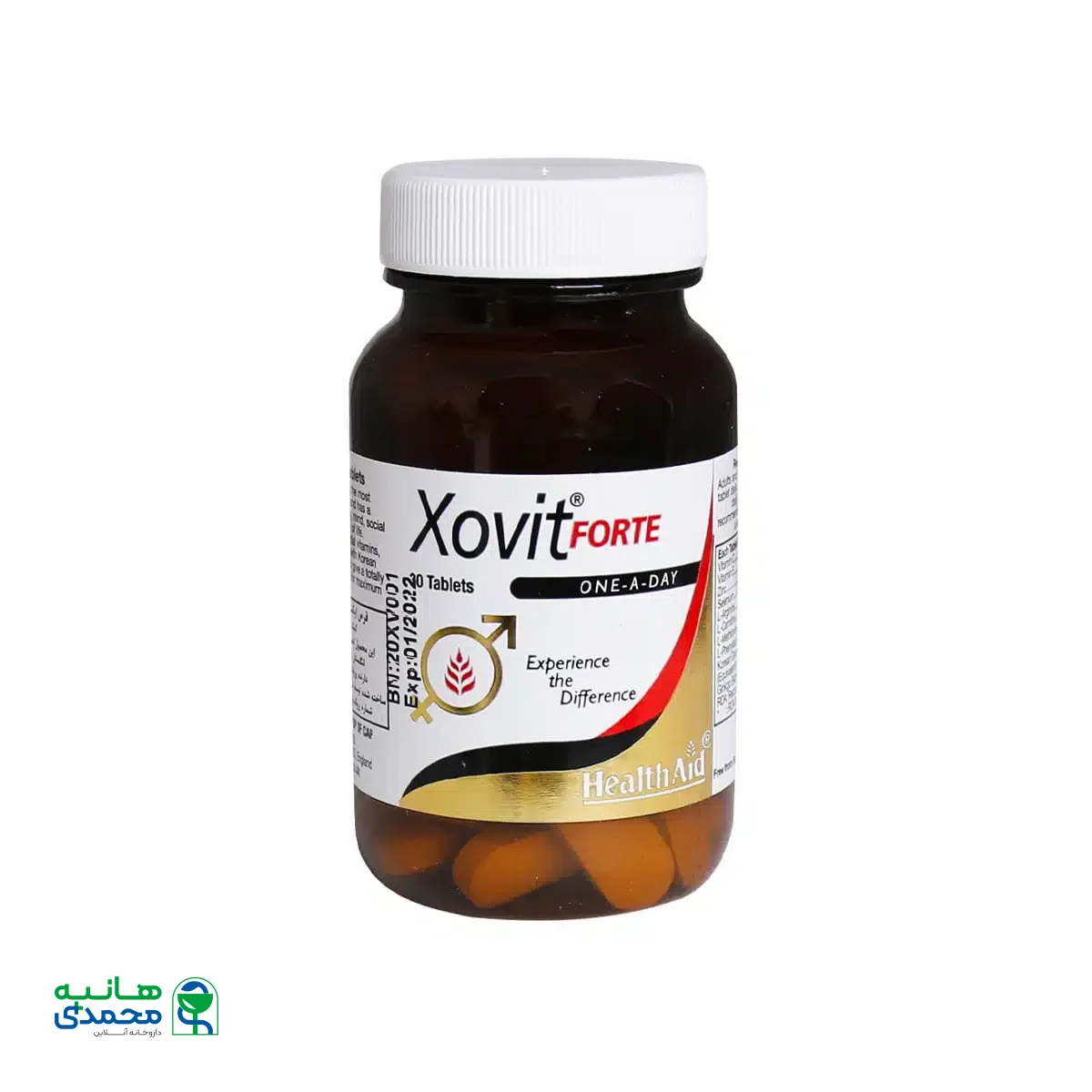 قرص ایکسوویت فورت هلث اید 30 عدد