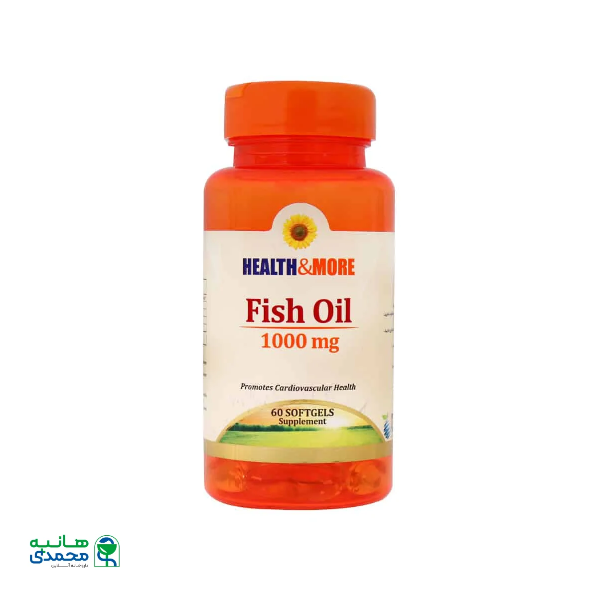 کپسول روغن ماهی 1000 میلی گرم هلث اند مور