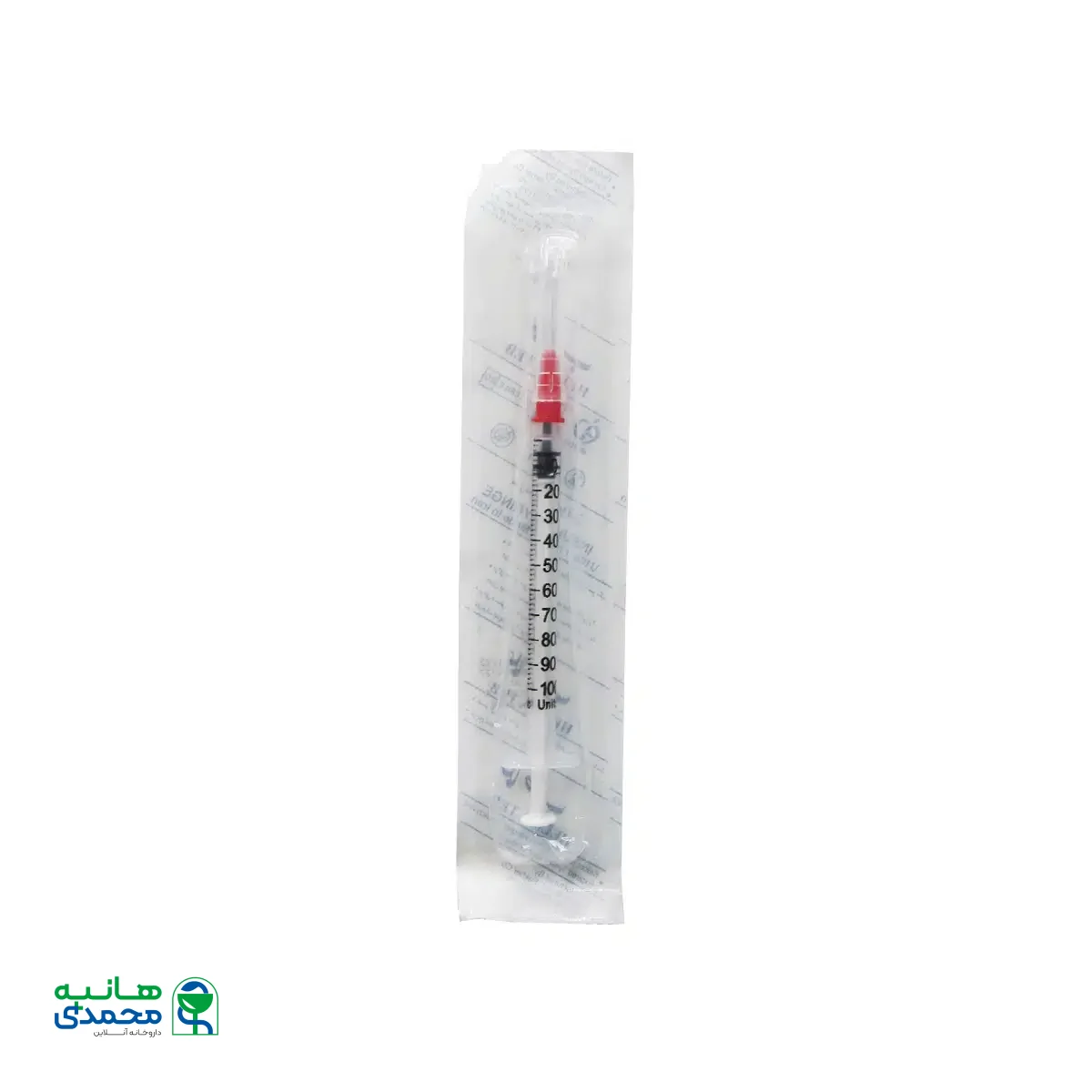 سرنگ انسولین سرسوزن جدا لوئراسلیپ حلما طب