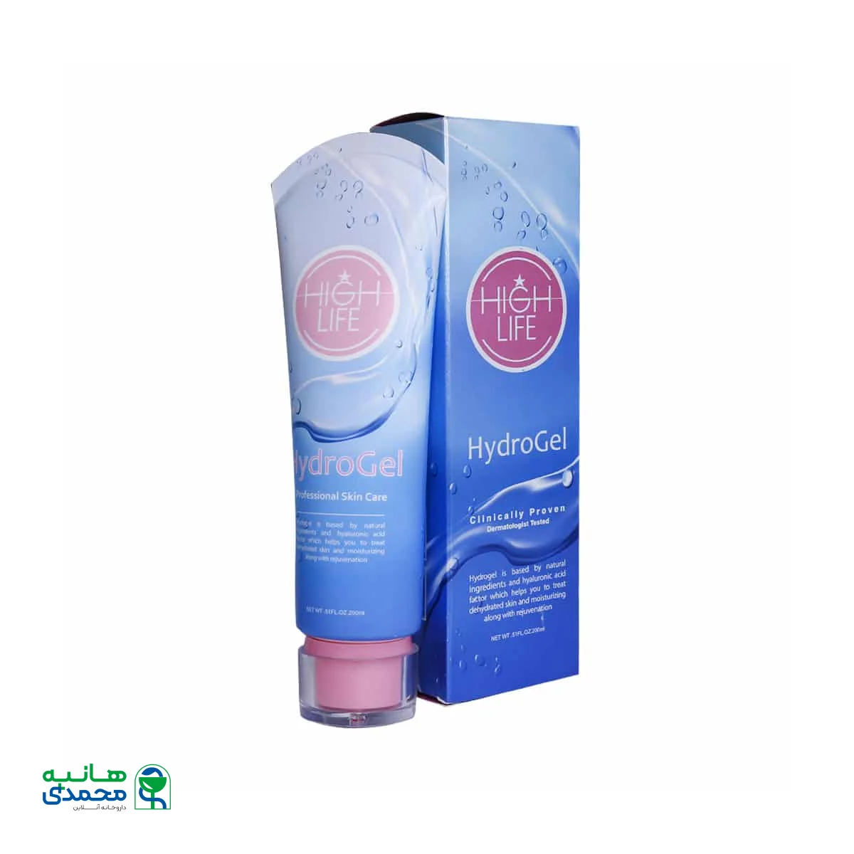 ژل آبرسان هایلایف مدل هیدروژل