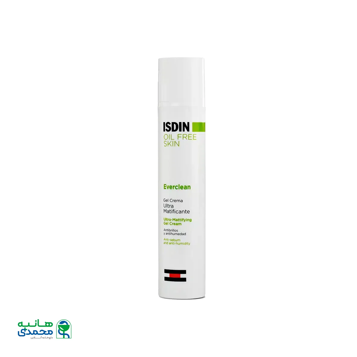 ژل کرم ضد براقی پوست چرب اورکلین ایزدین ۵۰ میلی لیتر