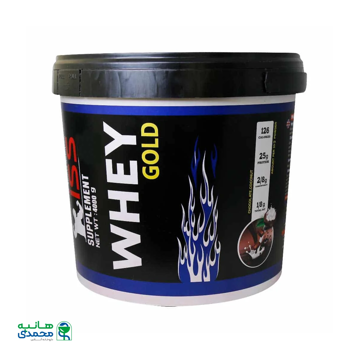 پودر پروتئین وی گلد آی اس اس 4000 گرم