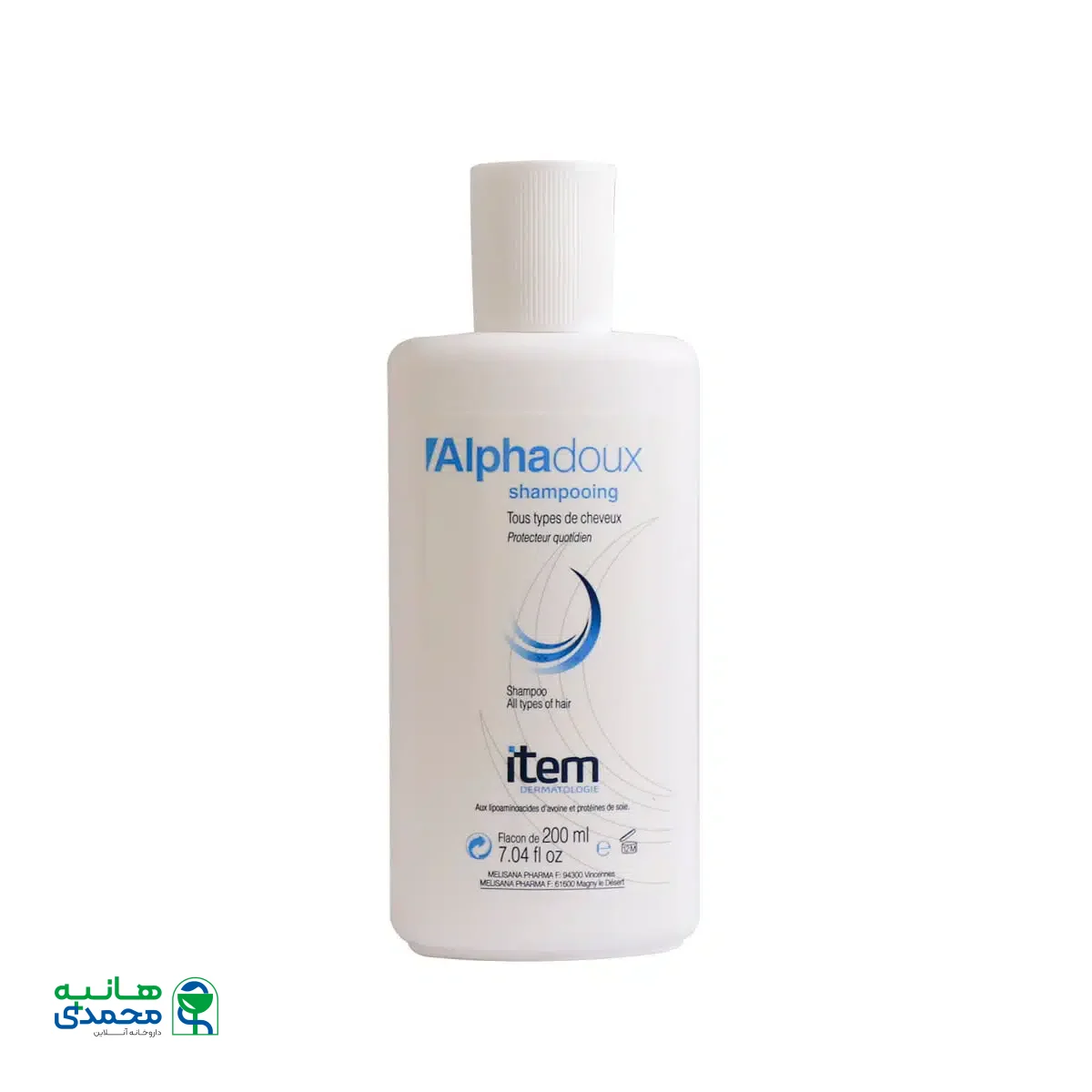 شامپو آلفا دوکس آیتم مناسب موهای شکننده و موخوره 200 میلی لیتر