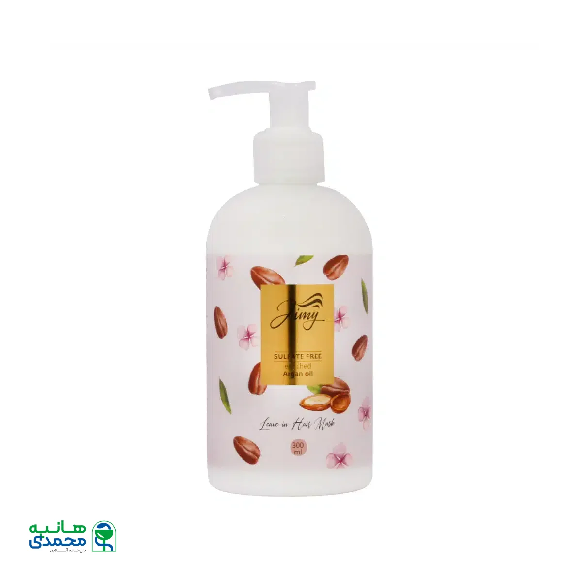 ماسک تقویت کننده و نرم کننده مو بدون آبکشی جیمی حاوی روغن آرگان 300 میلی لیتر