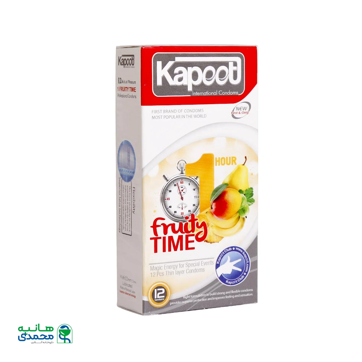 کاندوم تاخیری کاپوت مدل FRIUTY TIME