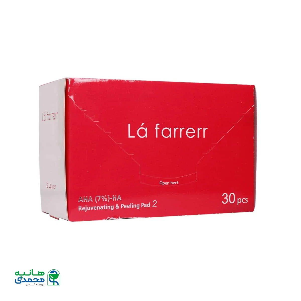 پد جوان کننده و لایه بردار AHA 7 درصد لافارر