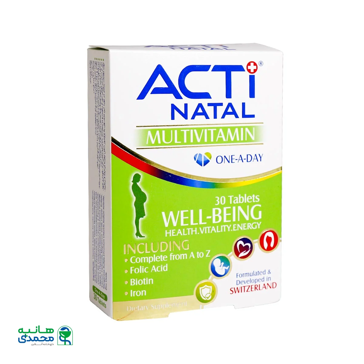 مولتی ویتامین اکتی ناتال لیبرتی سوئیس