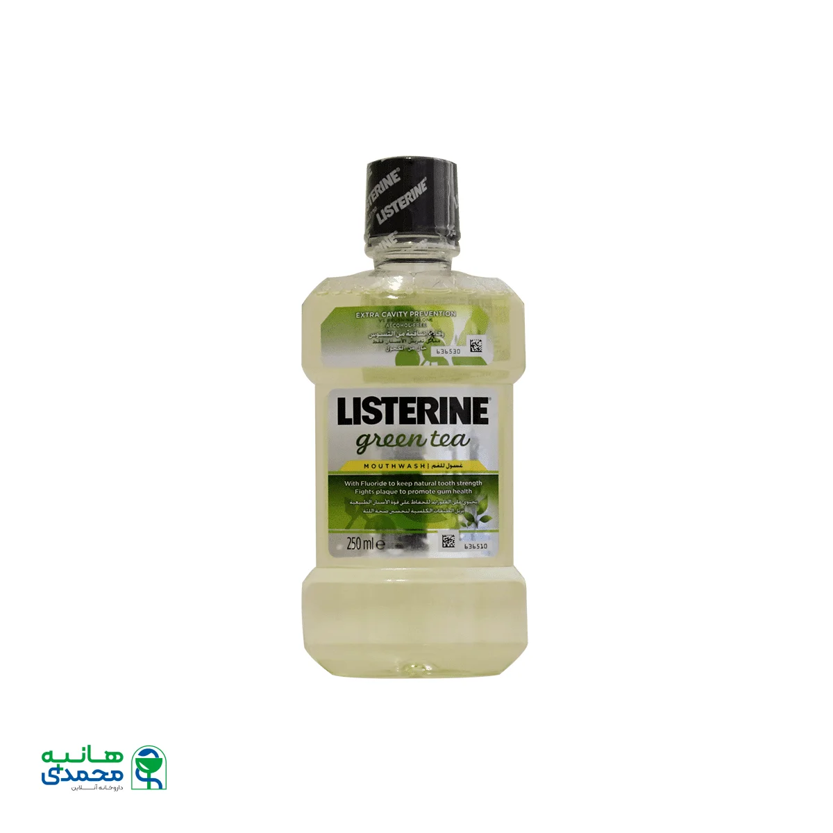 دهانشویه چای سبز لیسترین ۲۵۰ میلی لیتر