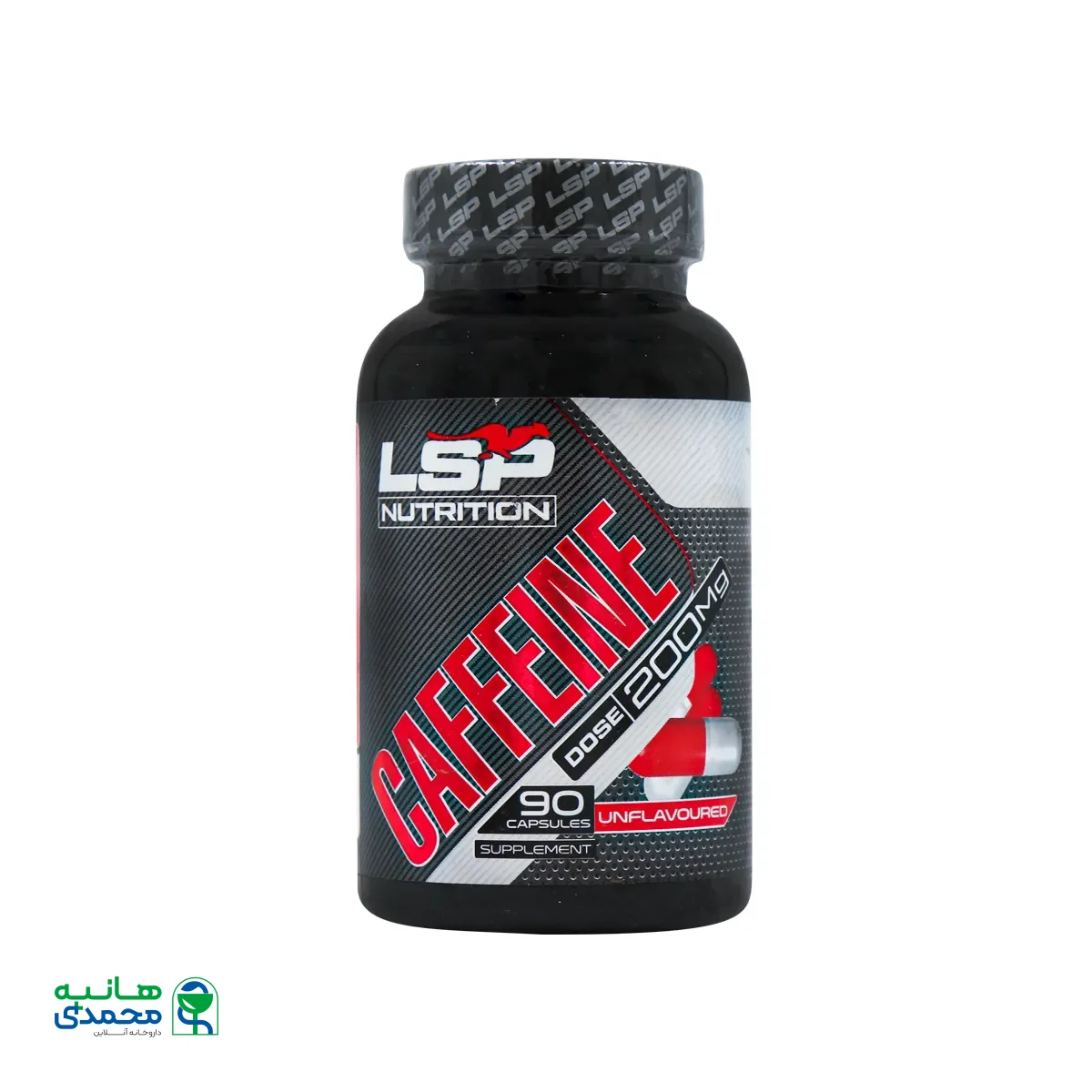 قیمت کپسول کافئین 200 میلی گرم ال اس پی نوتریشن