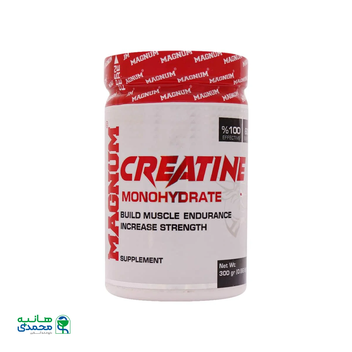 قیمت پودر کراتین مونوهیدرات مگنوم