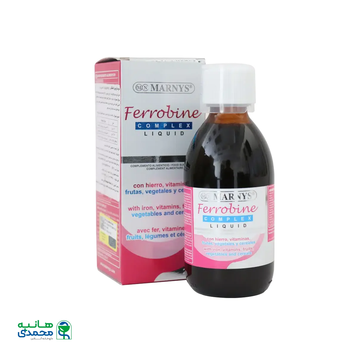 شربت فروبین کمپلکس مارنیز ۲۵۰ میلی لیتر