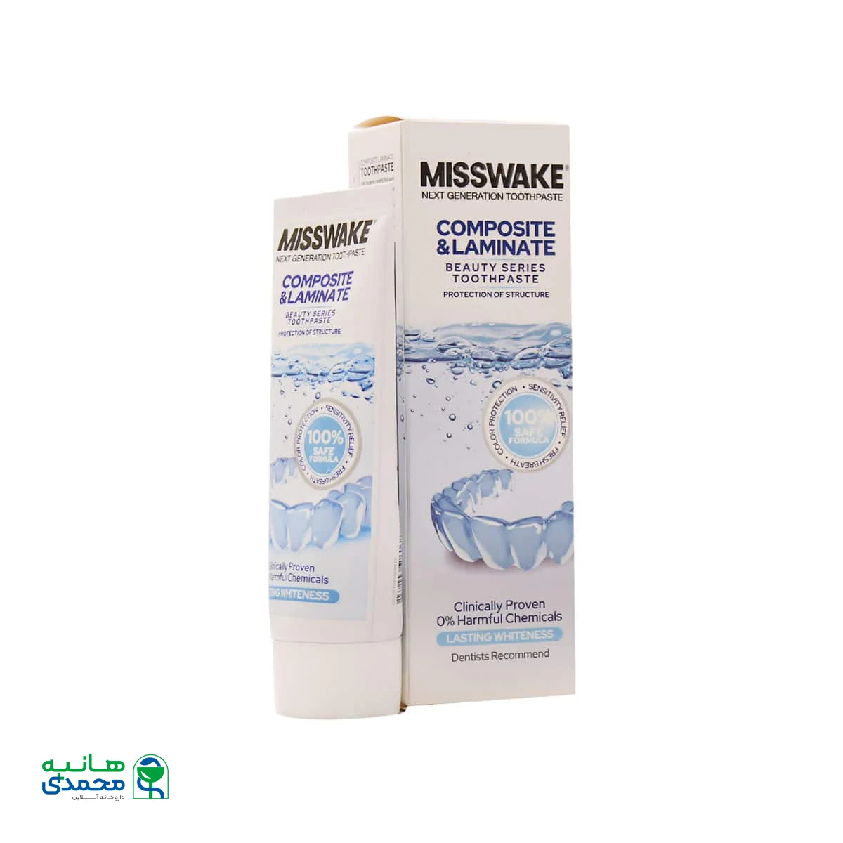 خمیر دندان مخصوص دندان های لمینت و کامپوزیت میسویک