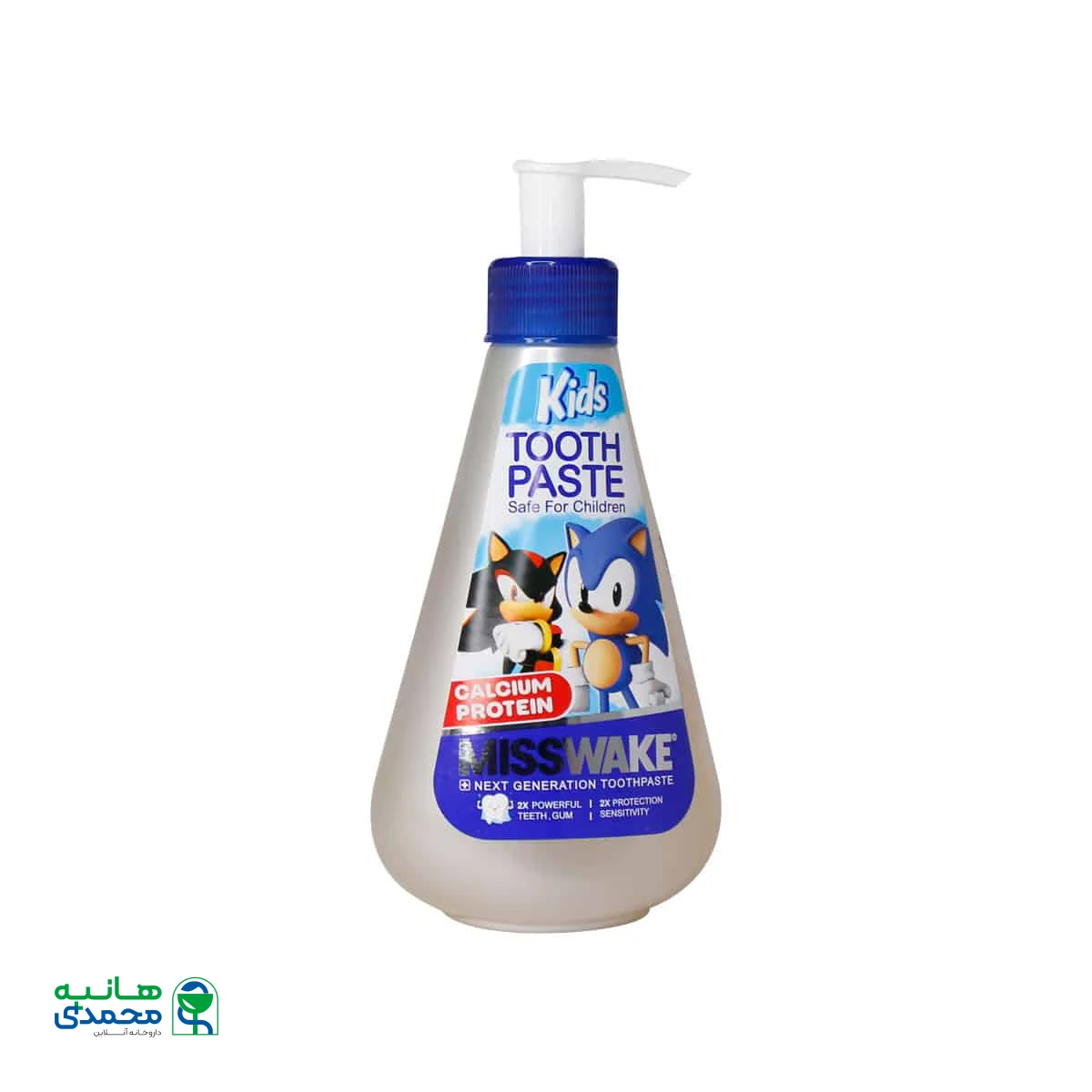 خمیر دندان ژله‌ ای پمپی کودک سونیک میسویک