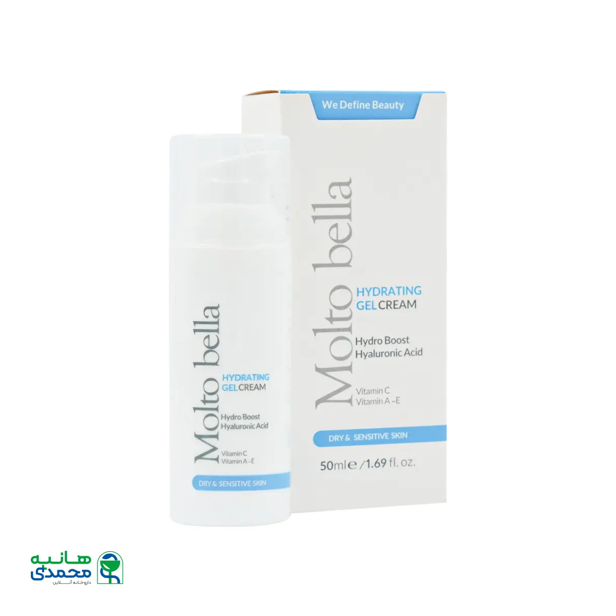 ژل کرم آبرسان پوست خشک مولتو بلا