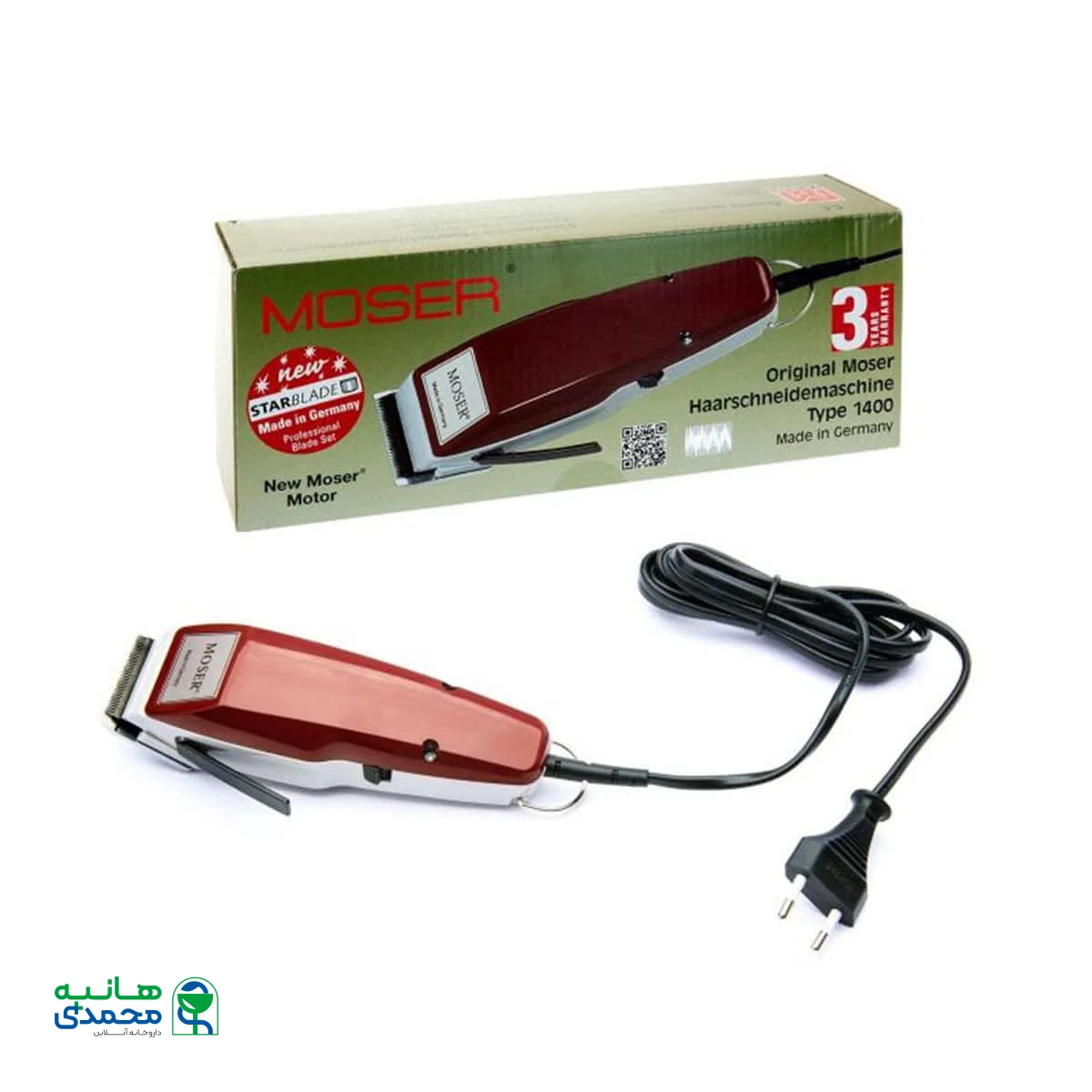 ماشین اصلاح سر و صورت موزر مدل 1400