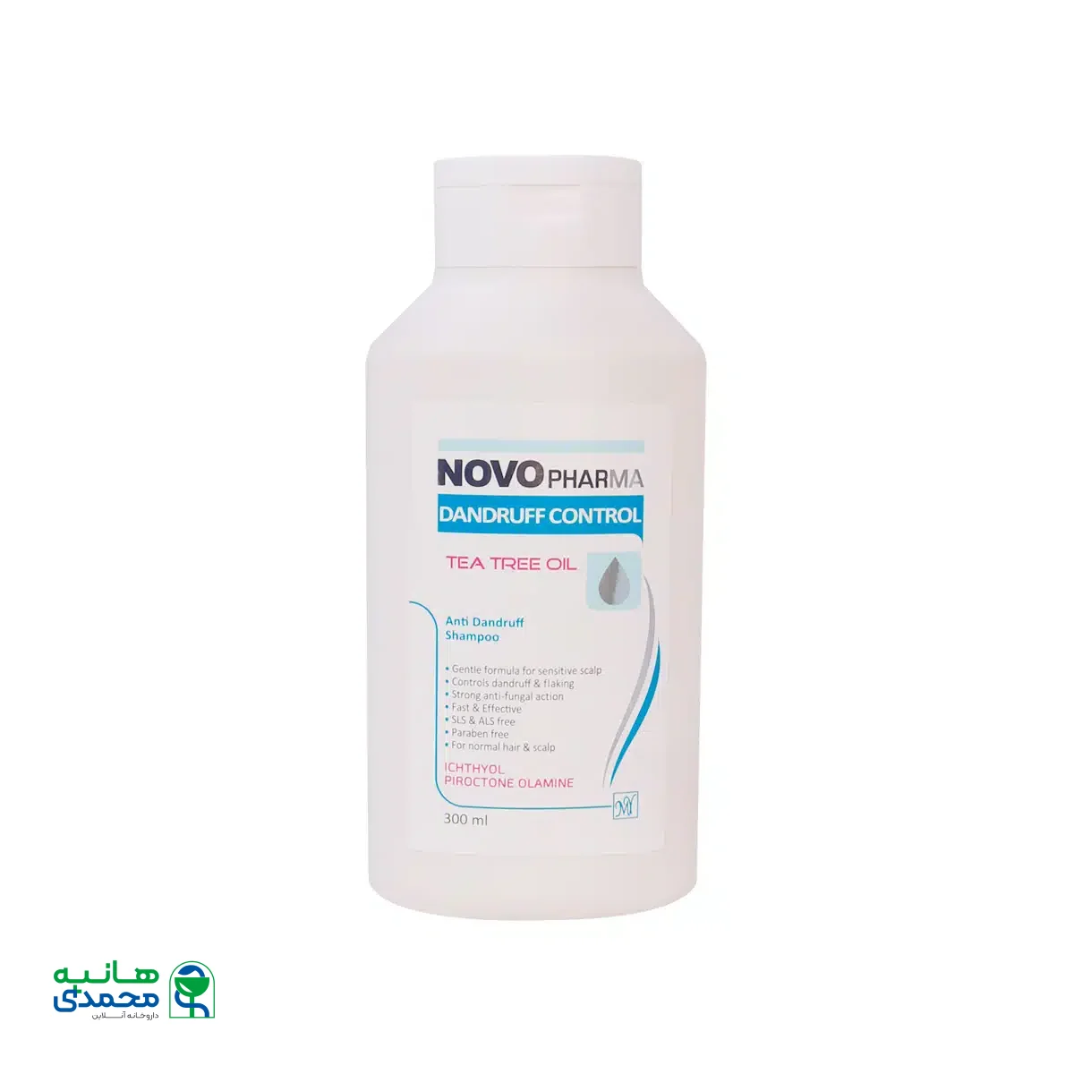 شامپو ضد شوره نووفارما مای فارما مناسب موهای نرمال 300 میلی لیتر