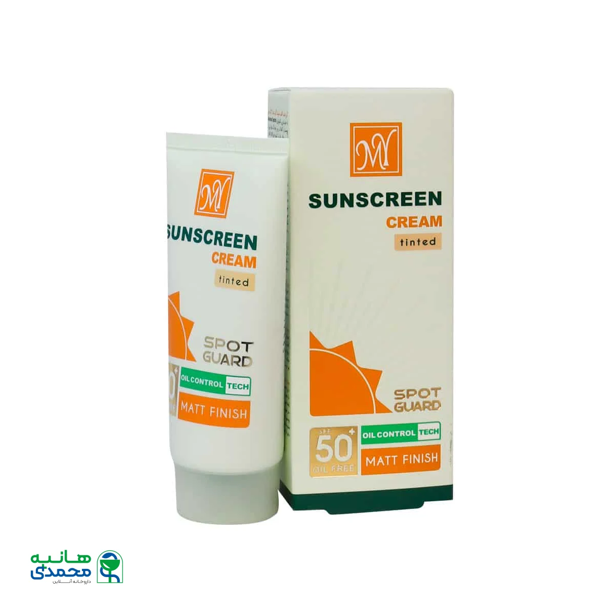 کرم ضد آفتاب ضد لک فاقد چربی SPF50 اسپات گارد مای