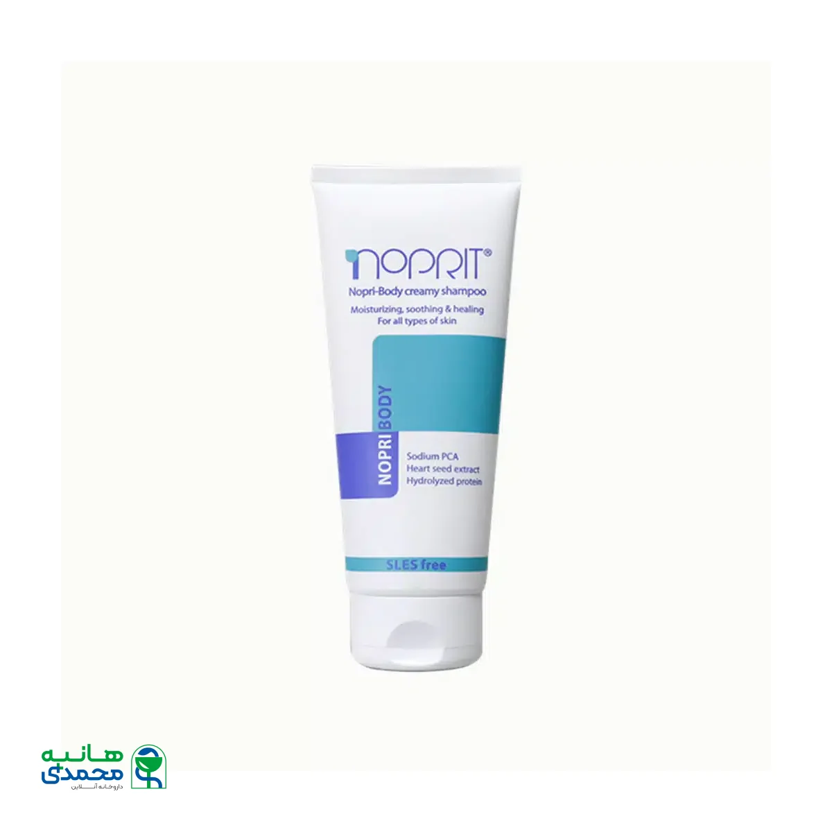 شامپو بدن کرمی نرم کننده نوپری بادی نوپریت ۲۰۰ میلی لیتر