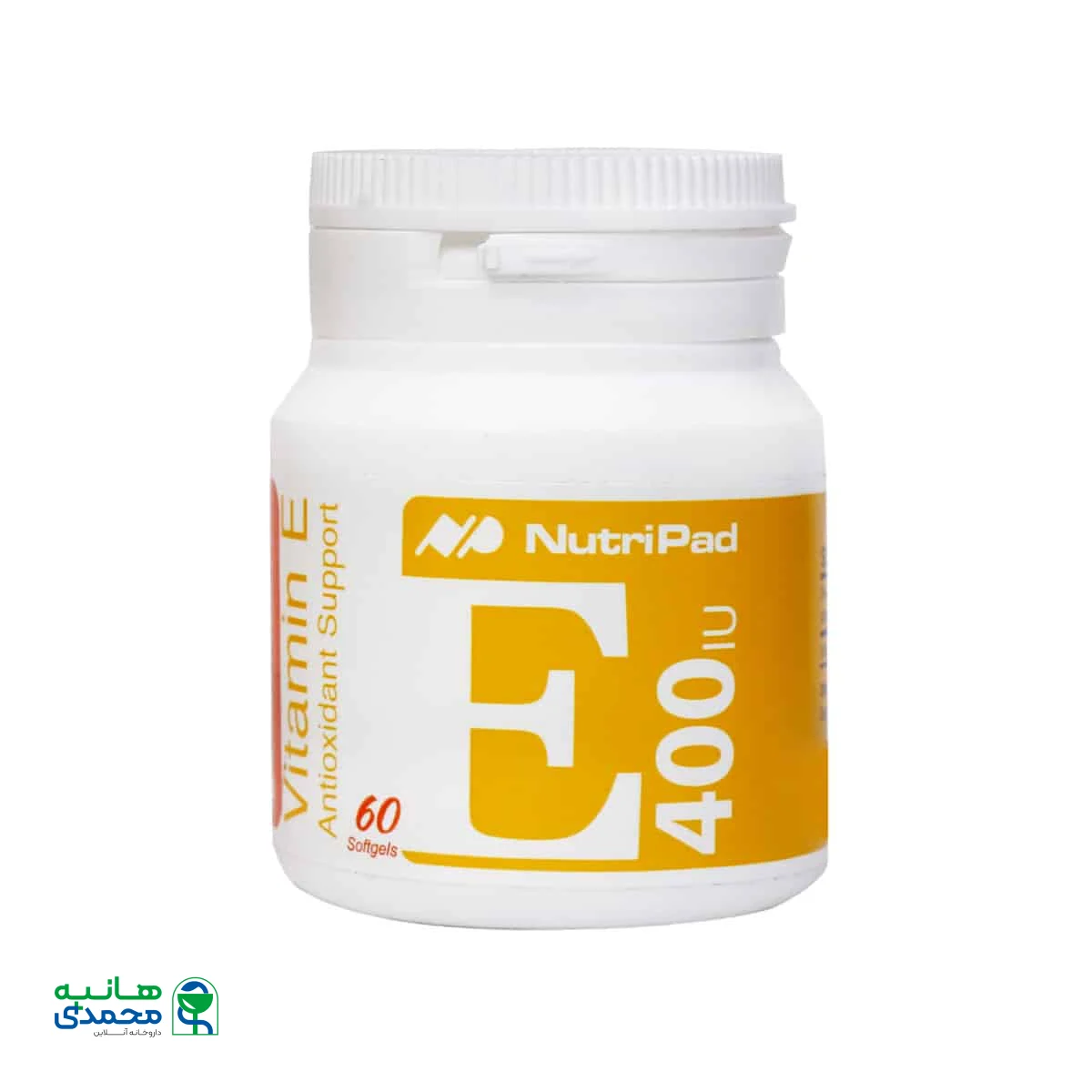سافت ژل ویتامین E 400 واحد نوتری پاد 60 عدد