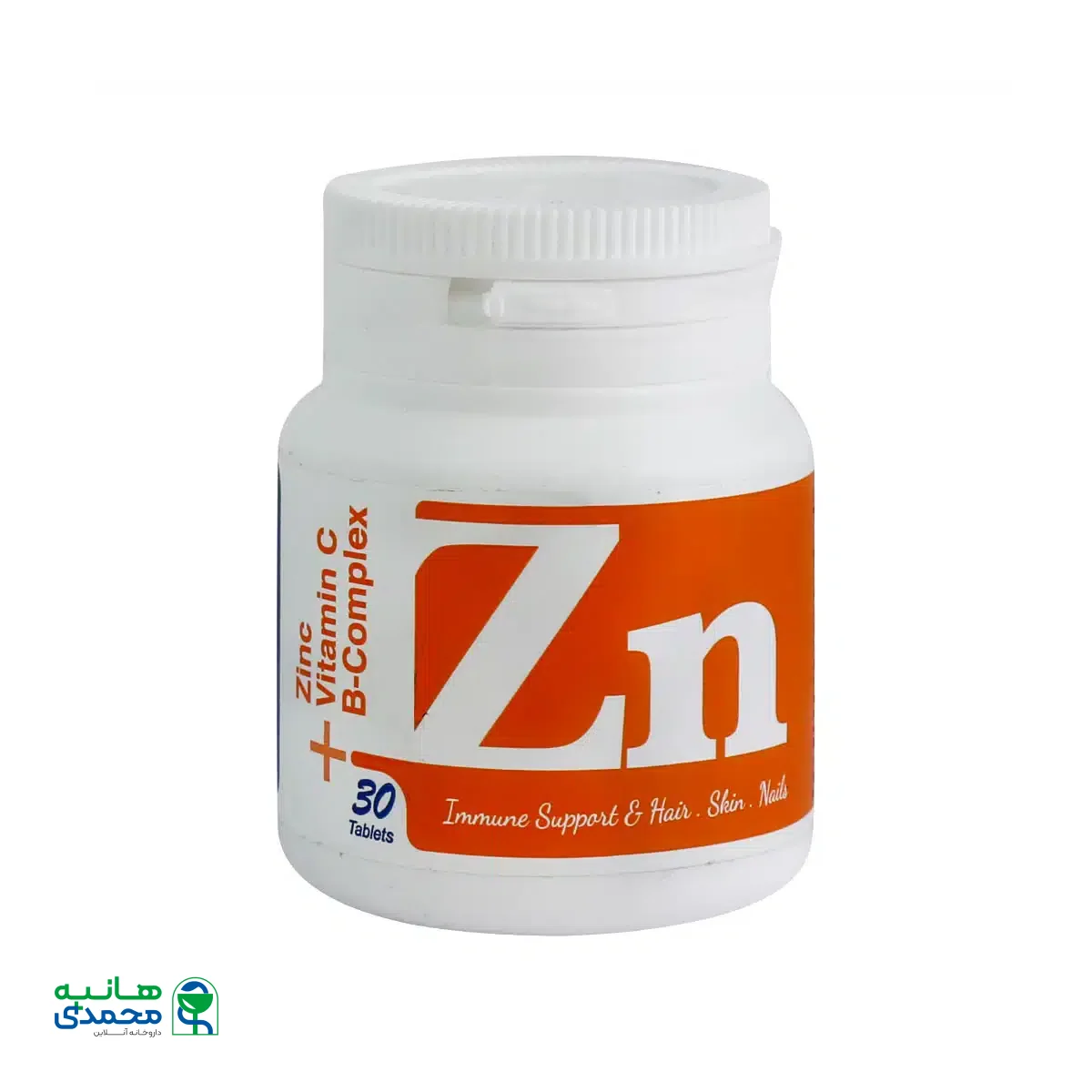 قرص زینک ویتامین C و ب کمپلکس نوتری پاد 30 عدد